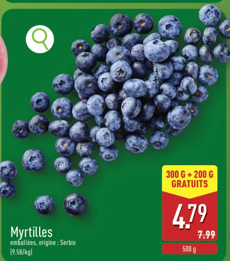 Offre: Myrtilles