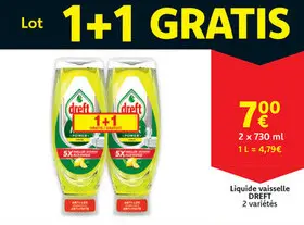 Offre: Liquide vaisselle
