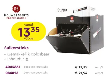 Aanbieding: Suikersticks