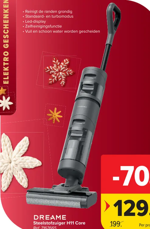 Promotie: Steelstofzuiger H11 Core