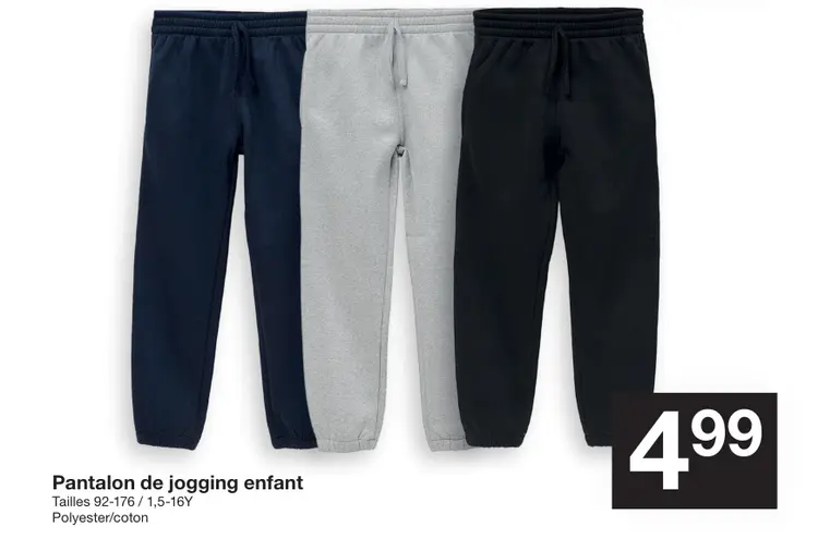 Offre: Pantalon de jogging enfant