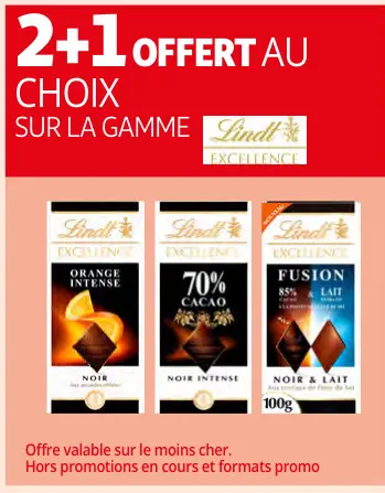 Offre: Lindt excellence