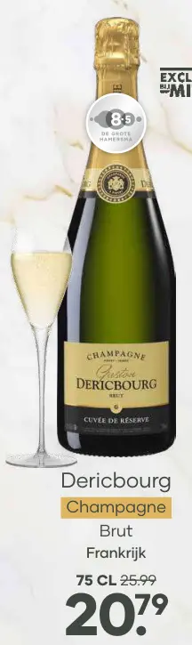 Aanbieding: Champagne Gaston Dericbourg Brut