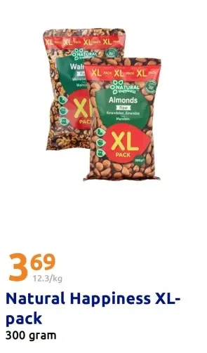 Promotie: Natural Happiness XL-pack