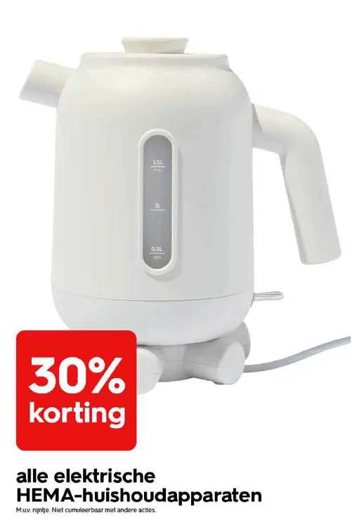 Promotie: Elektrische huishoudapparaten