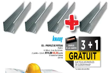 Offre: Profilé de poteau