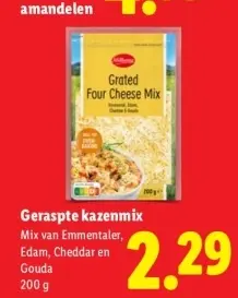 Aanbieding: Geraspte kazenmix
