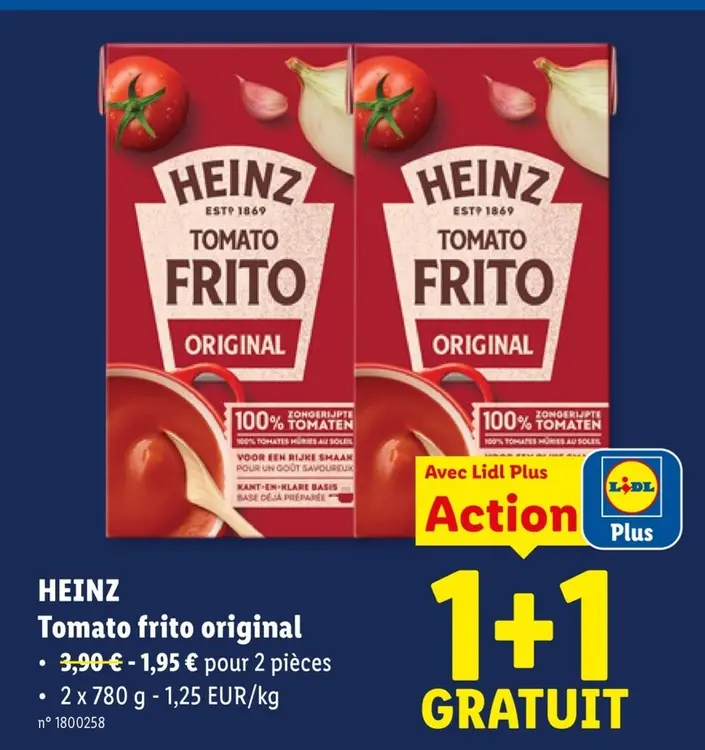 Offre: Tomato frito original