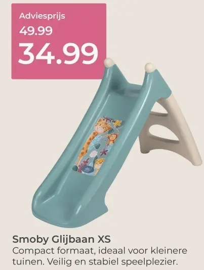 Aanbieding: Smoby Glijbaan XS