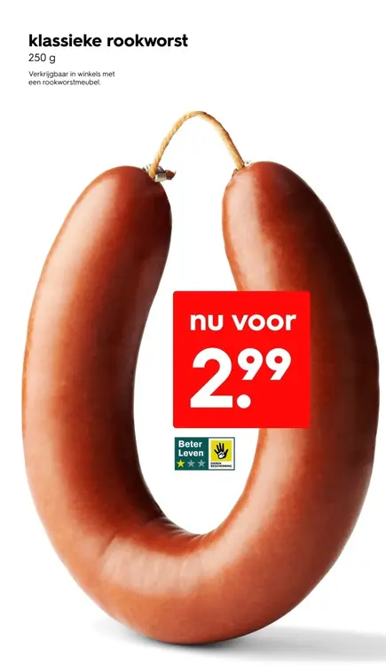 Aanbieding: Rookworst
