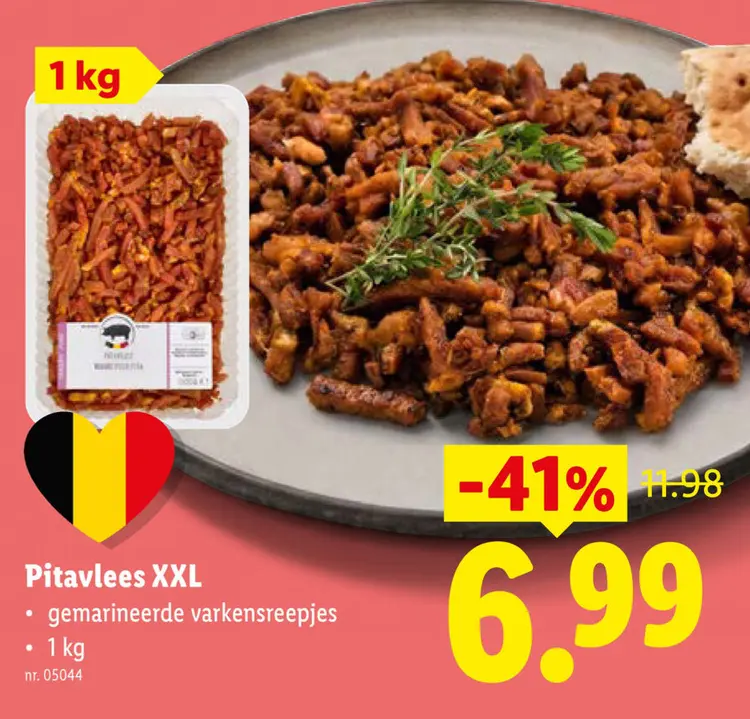 Promotie: Pitavlees XXL