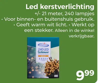 Aanbieding: Led kerstverlichting