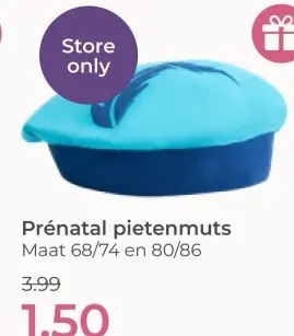 Aanbieding: Prénatal pietenmuts