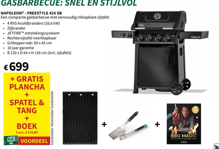 Promotie: Gasbarbecue: snel en stijlvol