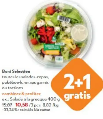 Offre: Salade à la grecque