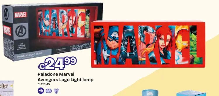 Aanbieding: Avengers Logo Light lamp