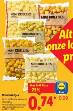 Aanbieding: Mini krieltjes