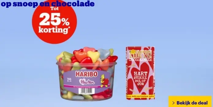 Aanbieding: Snoep en chocolade