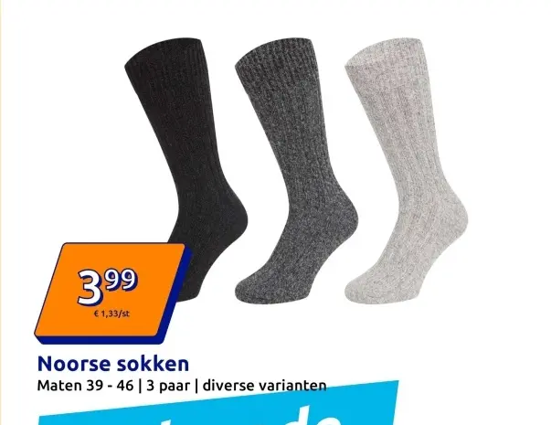 Aanbieding: Noorse sokken