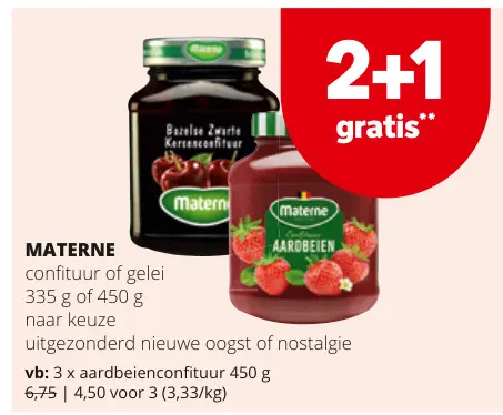 Promotie: Confituur of gelei