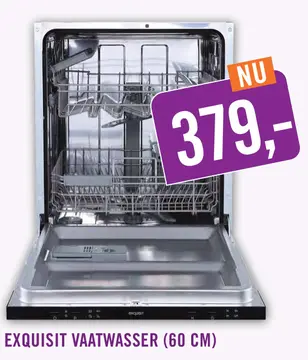 Aanbieding: EXQUISIT VAATWASSER