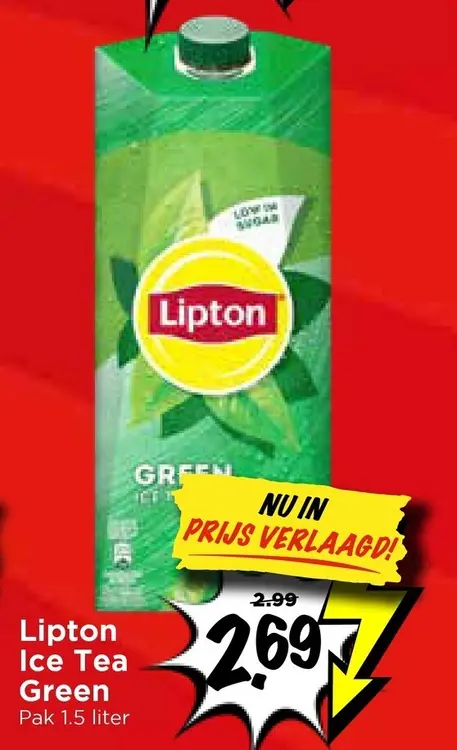 Aanbieding: Lipton Ice Tea Green