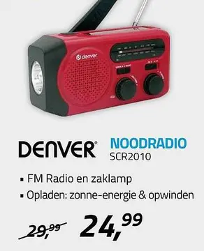 Aanbieding: Noodradio
