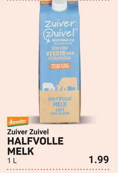 Aanbieding: Zuiver Zuivel HALFVOLLE MELK