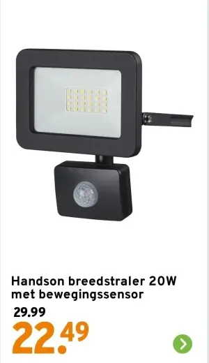 Aanbieding: Handson breedstraler
