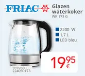 Promotie: Glazen waterkoker