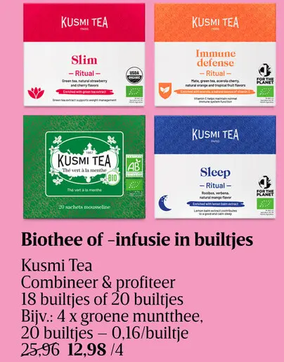 Promotie: Bio | Groene | Jasmijn | 20z