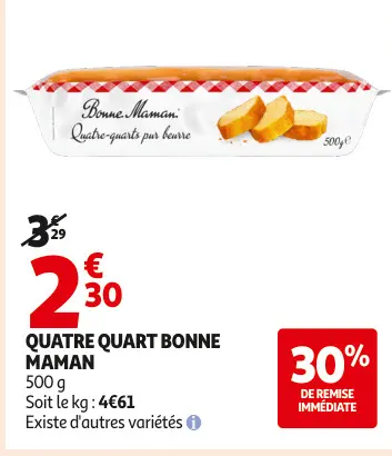 Promotie: Quatre quart
