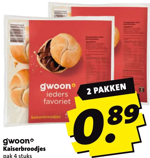 Aanbieding: Kaiserbroodjes