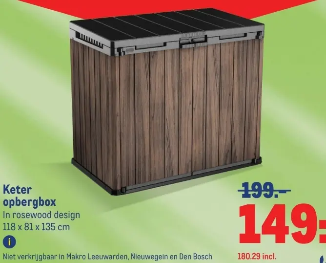 Aanbieding: opbergbox