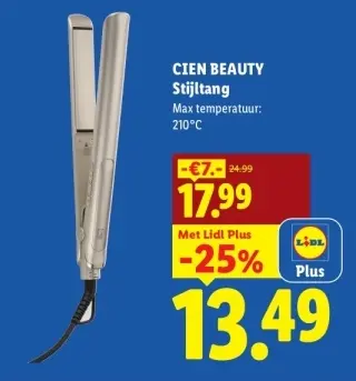 Aanbieding: Stijltang