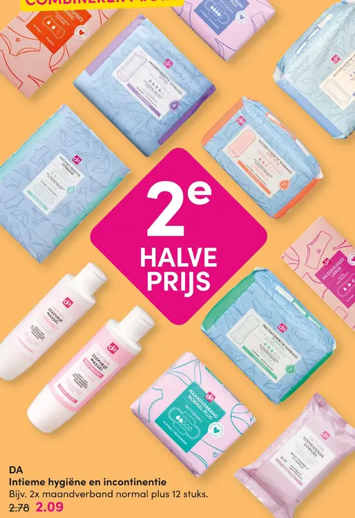 Aanbieding: Intieme hygiëne en incontinentie