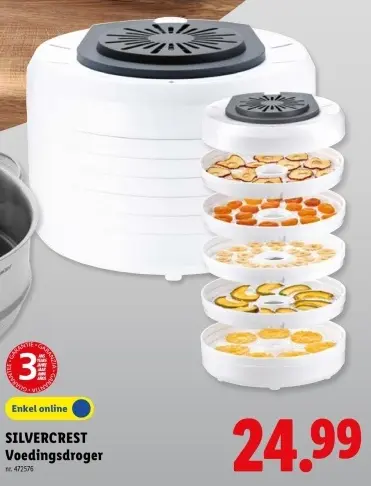 Promotie: Voedingsdroger