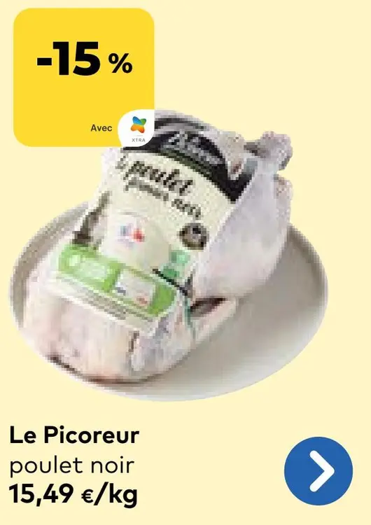 Offre: Le Picoreur poulet noir