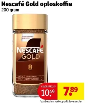 Aanbieding: Nescafe Gold