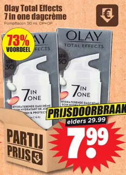 Aanbieding: Olay Total Effects 7 in one dagcrème