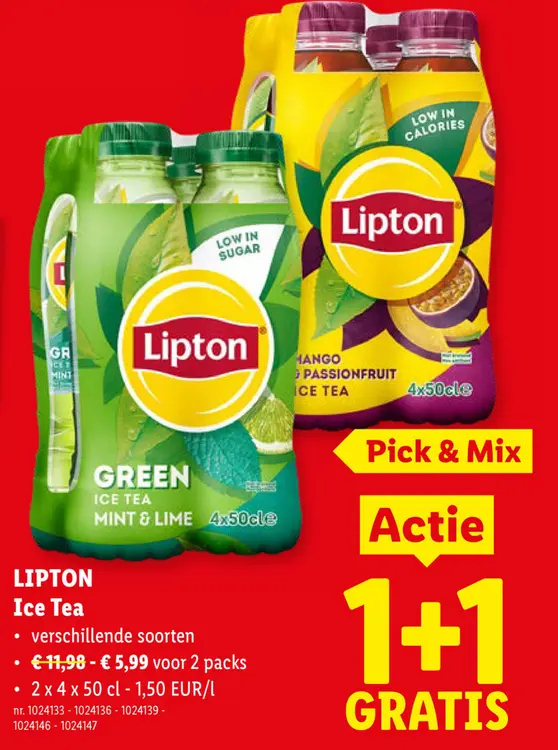 Promotie: Ice Tea