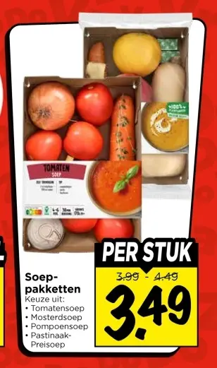 Aanbieding: Soeppakketten