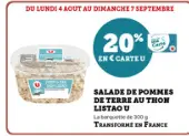 Offre: Salade de pommes de terre authon