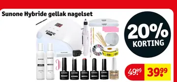 Aanbieding: Sunone Hybride gellak nagelset