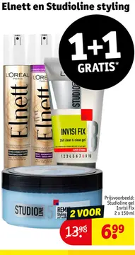 Aanbieding: Elnett en Studioline styling