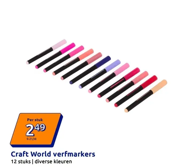 Promotie: verfmarkers