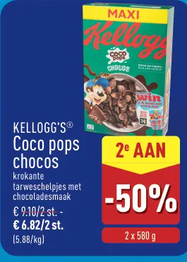 Promotie: Coco pops chocos