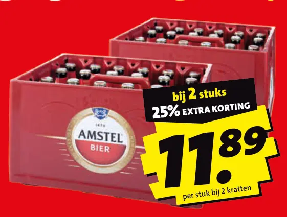 Aanbieding: Amstel Bier