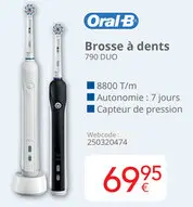 Offre: Brosse à dents 790 DUO