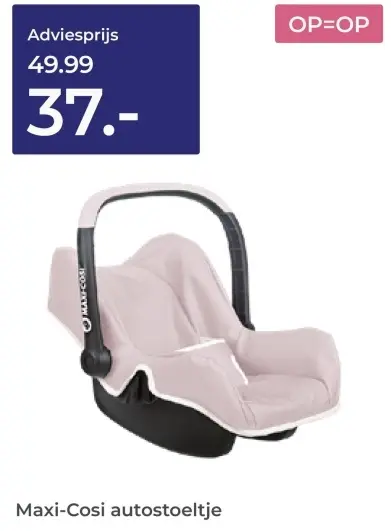 Aanbieding: autostoeltje